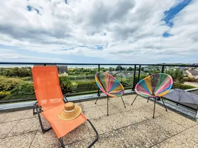 Balcon ou terrasse dans l'établissement Holiday Home L'Iroise by Interhome