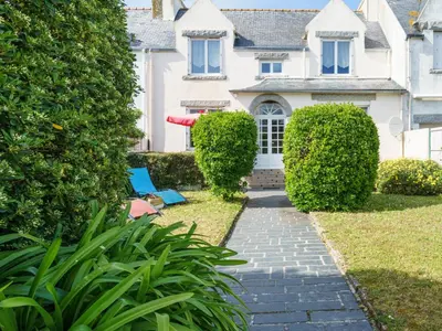 Jardin de l'établissement Holiday Home Ty Martelod by Interhome
