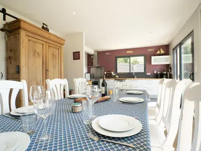 Coin salon dans l'établissement Holiday Home Hidel by Interhome