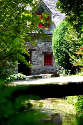 Paysage naturel près de la maison de vacances