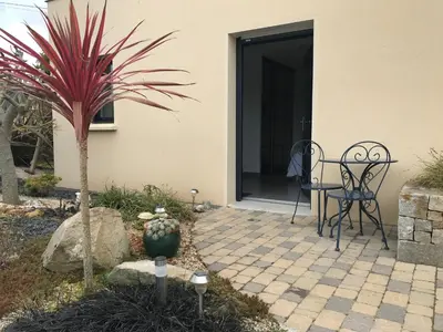 Terrasse ou espace extérieur de l'établissement Les sables