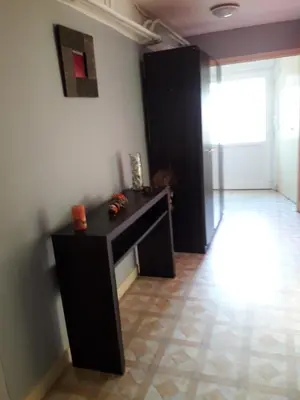 Cuisine ou kitchenette dans l'établissement appartement proche de la mer