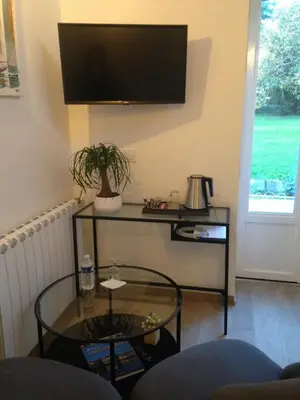 Plateau bouilloire dans l'établissement Auberge de Keranden