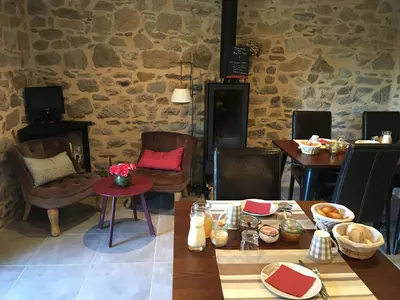 Nourriture dans le B&B/chambre d'hôtes ou à proximité