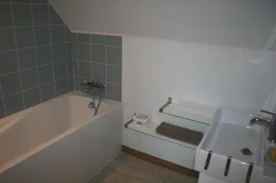 Salle de bains dans l'établissement Les gites d'Hellen