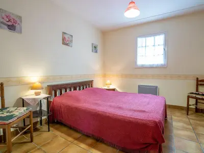 Un ou plusieurs lits dans un hébergement de l'établissement Holiday Home Pors Ar Goff by Interhome