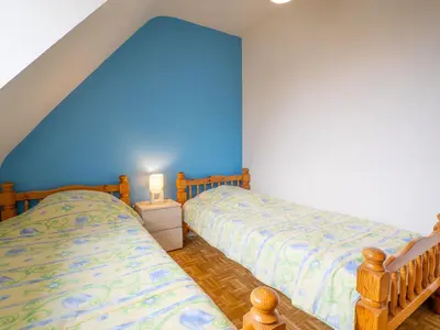 Un ou plusieurs lits dans un hébergement de l'établissement Holiday Home Pors Ar Goff by Interhome
