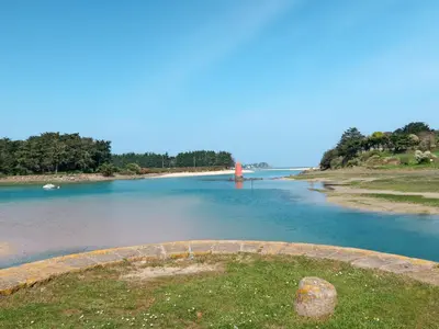 Paysage naturel près de la maison de vacances
