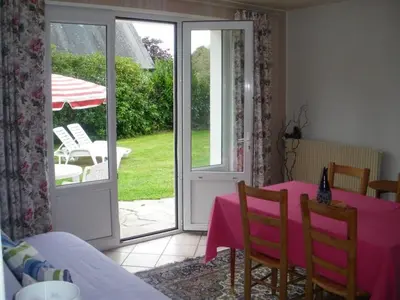 Jardin de l'établissement Gîtes de La Ferme De Kereven
