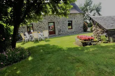 Jardin de l'établissement Gite De Penn Ar Stank
