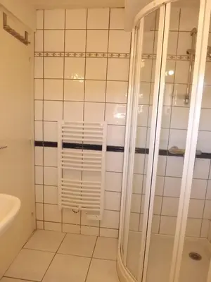 Salle de bains dans l'établissement Gite De Penn Ar Stank