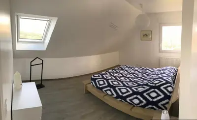 Un ou plusieurs lits dans un hébergement de l'établissement Maison de la Roche du Feu jusqu'à 12 personnes