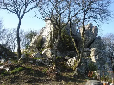 Paysage naturel près de la maison d'hôtes