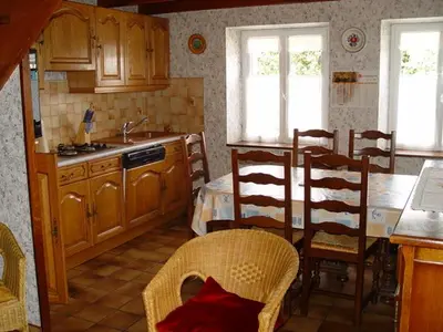Cuisine ou kitchenette dans l'établissement lemoign-locations