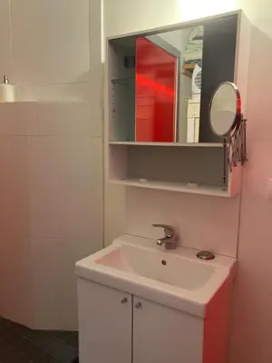 Salle de bains dans l'établissement Grand Studio Type Loft