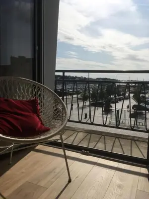 Balcon ou terrasse dans l'établissement the place to be