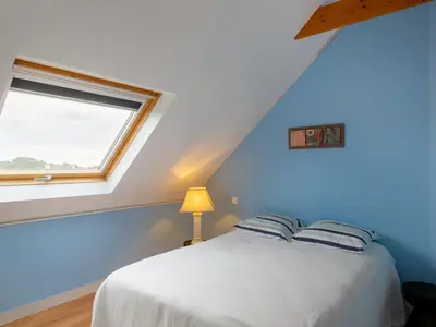 Un ou plusieurs lits dans un hébergement de l'établissement Holiday Home Balade Océane by Interhome