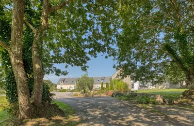 Jardin de l'établissement La Ferme de Vur Ven
