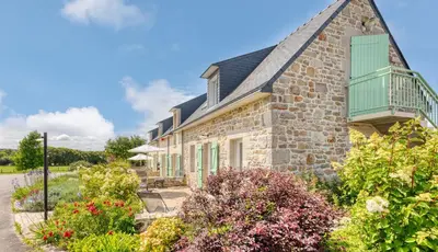 Jardin de l'établissement La Ferme de Vur Ven