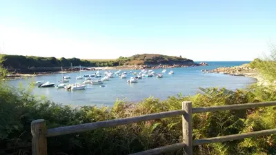 Paysage naturel près de la maison de vacances