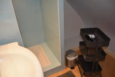Salle de bains dans l'établissement La Belle Etoile