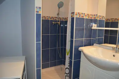 Salle de bains dans l'établissement La Belle Etoile