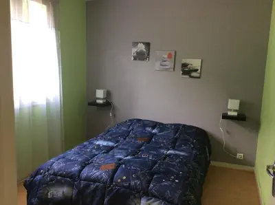 Un ou plusieurs lits dans un hébergement de l'établissement Ty Marie - Internet par fibre - Wifi gratuit