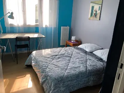 Un ou plusieurs lits dans un hébergement de l'établissement Ty Marie - Internet par fibre - Wifi gratuit