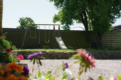 Jardin de l'établissement Maison 