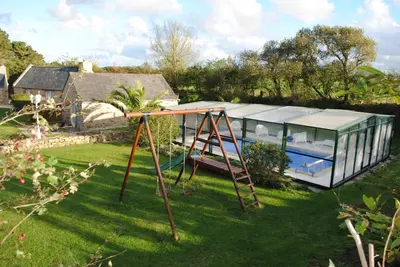 Jardin de l'établissement Domaine Des Abers