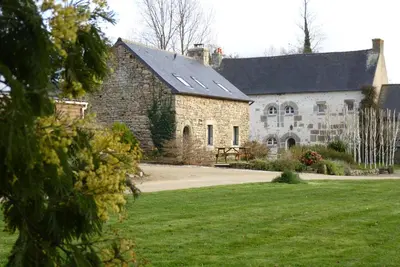 Jardin de l'établissement Gites de la Haie