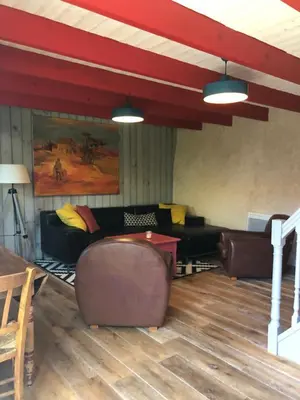 Coin salon dans l'établissement La vieille ferme