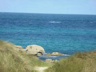Paysage naturel près de la villa