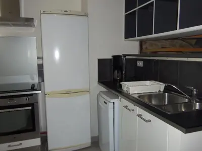 Cuisine ou kitchenette dans l'établissement Longere Kerveguen ARMOR