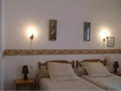 Un ou plusieurs lits dans un hébergement de l'établissement Le Relais de Porz Morvan