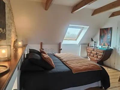 Un ou plusieurs lits dans un hébergement de l'établissement Le Vieux Couvent & SPA