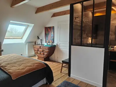 Un ou plusieurs lits dans un hébergement de l'établissement Le Vieux Couvent & SPA