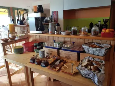 Nourriture dans la maison d'hôtes ou à proximité