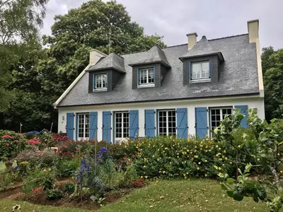 Jardin de l'établissement Chambres d'hotes Chez Annie