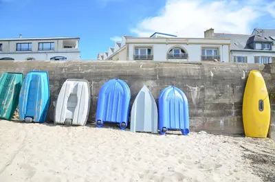 Plan de l'établissement Corniche I 40 M2 - 40 M de l'eau et plages ! AU CALME wir sprechen flieBen deutsch, we speak English