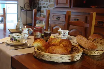 Nourriture dans la maison d'hôtes ou à proximité