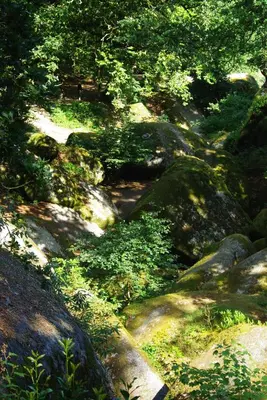 Paysage naturel près de la maison d'hôtes