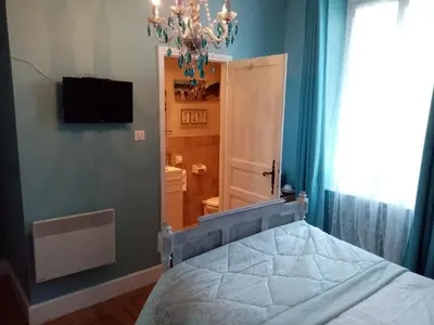 Un ou plusieurs lits dans un hébergement de l'établissement Maison Jonela