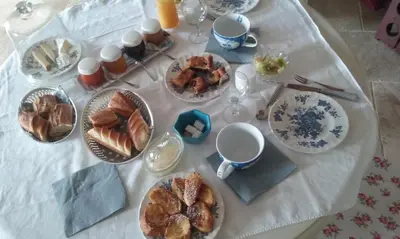 Nourriture dans le B&B/chambre d'hôtes ou à proximité