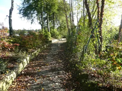 Jardin de l'établissement Domaine Paysager de Kertanguy