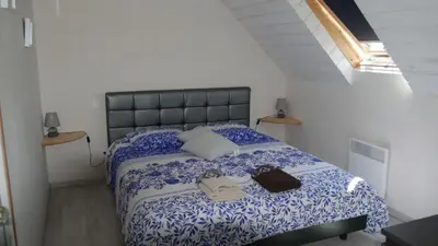 Un ou plusieurs lits dans un hébergement de l'établissement La ferme Guibel