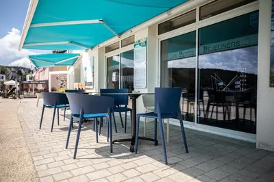 Terrasse ou espace extérieur de l'établissement Hôtel de la Baie