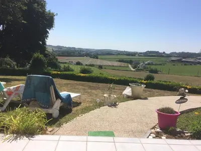 Jardin de l'établissement aux 2 oies