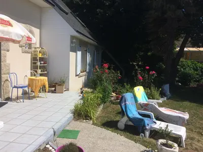 Jardin de l'établissement aux 2 oies
