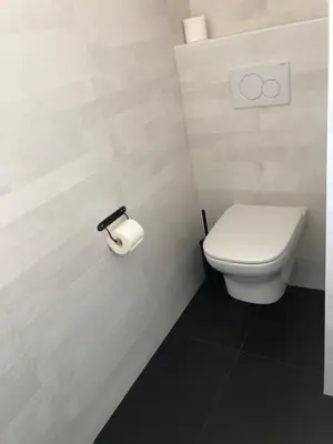 Salle de bains dans l'établissement Roscoff Beach House